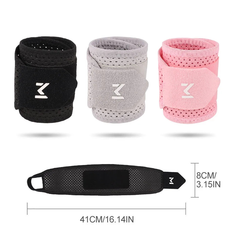 GTUBIKE 2PCS Adjustable Wrist Strap Sports Wrist Support Brace Weightlifting Wristband For Men & Women Badminton Tennis Gym