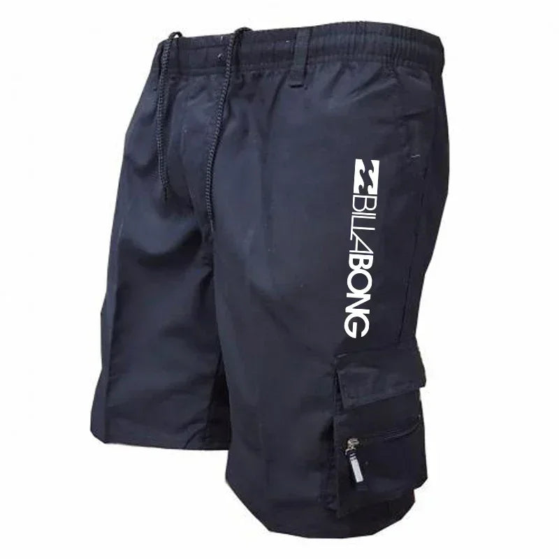 2026 Summer New Shorts Fashion Multi Pocket Running Shorts Sports Basketball Coach Shorts Men's Work Clothes Casual Work Shorts