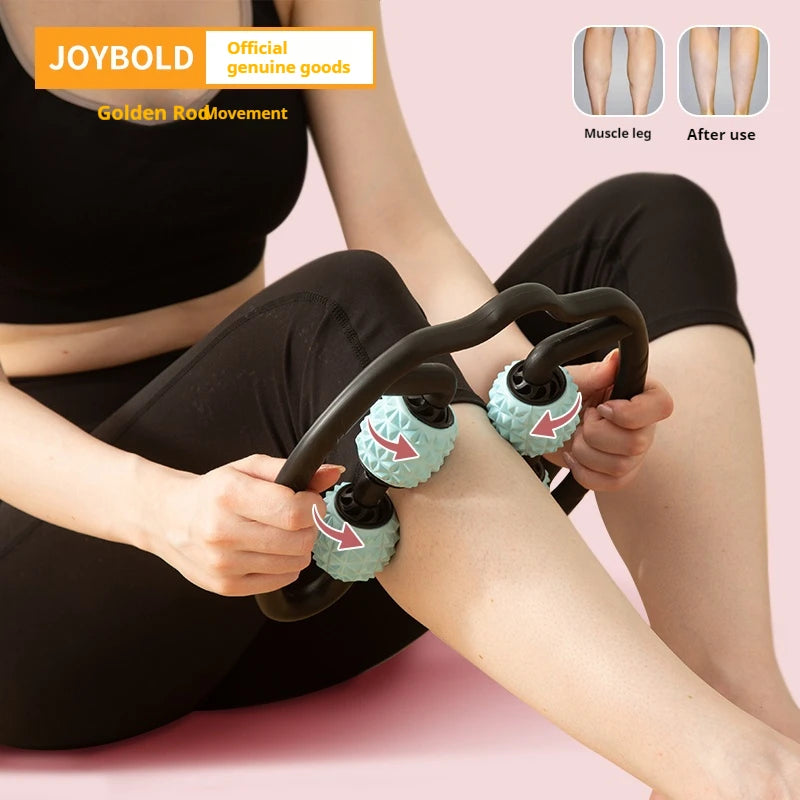 Muscle Leg Trainer Golden Rod Fitness Equipment for Leg Workouts Home Gym Exercise Tool for Men Women