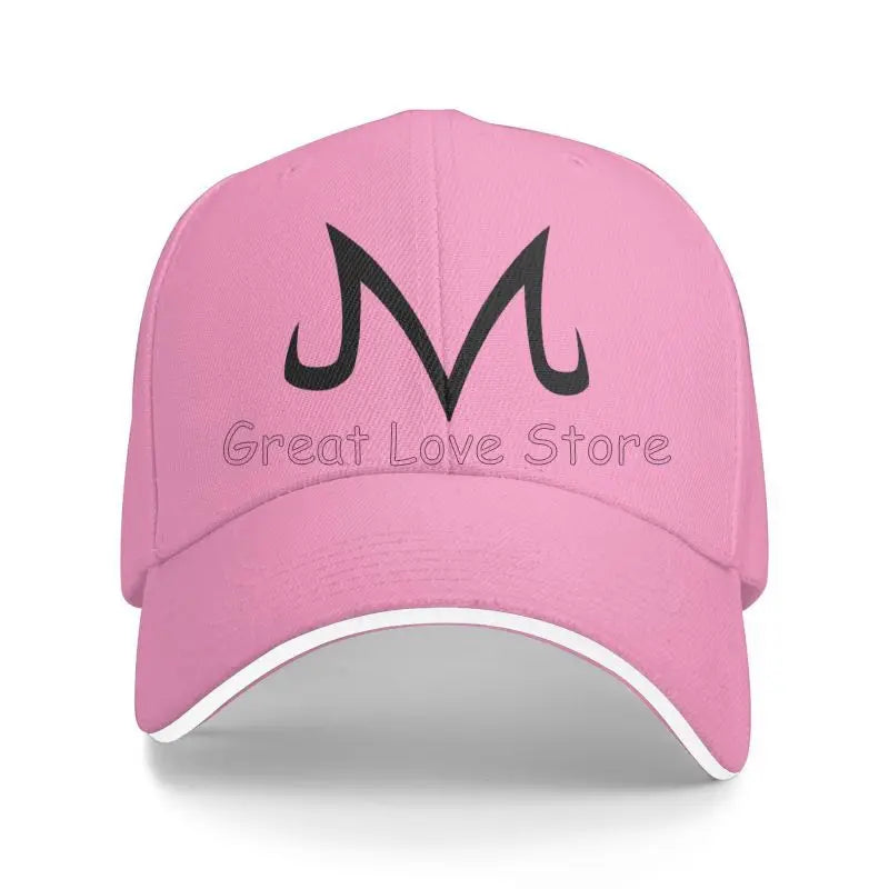 High Quality Brand Majin Buu Anime Baseball Cap Unisex Summer Casual Adjustable Snapback Cap Golf Caps Sun Hat