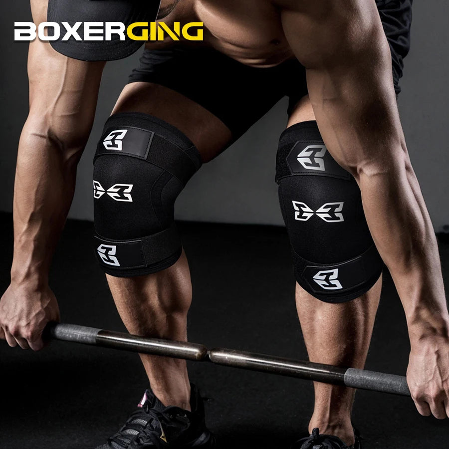 Knee Sleeves Compression Knee Neoprene Protector Support Knee Pad for Gym Basketball Cross Strength Training Squats Women Men
