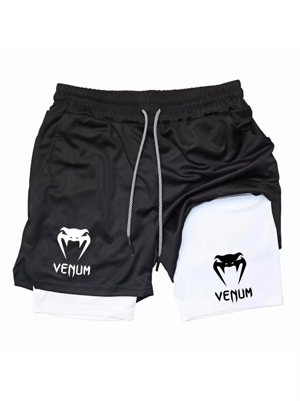 2026 Summer Sports Shorts 2-in-1 Gym Running Shorts Slow Running Casual Sportswear Fitness Double Layer Shorts