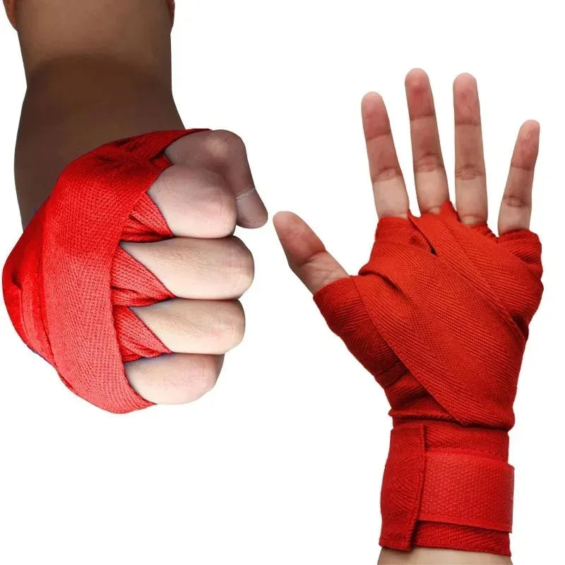 3M/5M Boxing Bandage Wrap Cotton Sports Straps Taekwondo Hand Gloves Wrap Combat Protect Belt Boxing Handwraps for Men Women