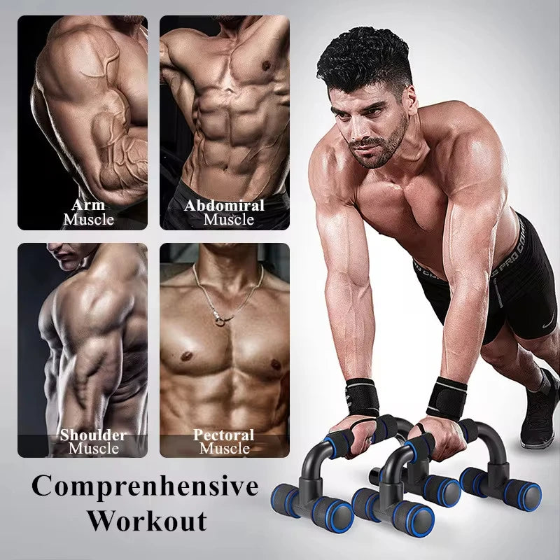 Non-slip Push Up Stand Home Fitness Power Rack Gym Handles Pushup Bars Exercise Arm Chest Muscle Training Bodybuilding Equipment