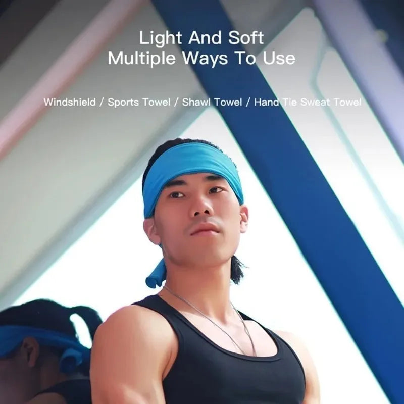 Cooling Fitness Towel Absorbent Instant Dry Cold Towel Face Towel Sports Towel Cold Towel Wash Cloths for Sports Outdoor Gym