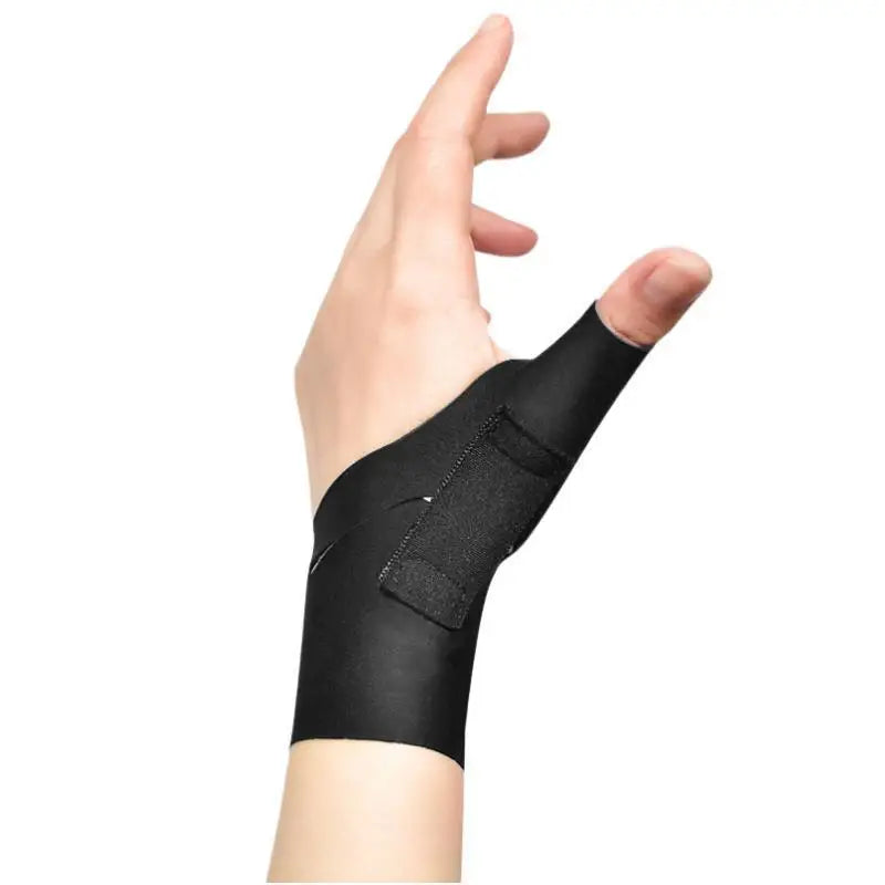 Wrist Thumb Support Brace Soft Elastic Thumb Compression Sleeve Protector Thumb Spica Splint Lightweight Wristband Gym Sports