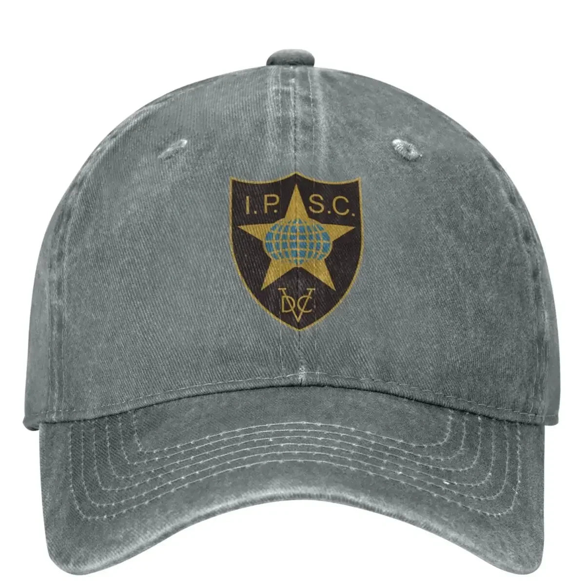 IPSC Baseball Cap UKPSA GUN Street Style Unisex-Teens Washed Trucker Hat Adjustable Custom Logo Hiking Fishing Baseball Caps