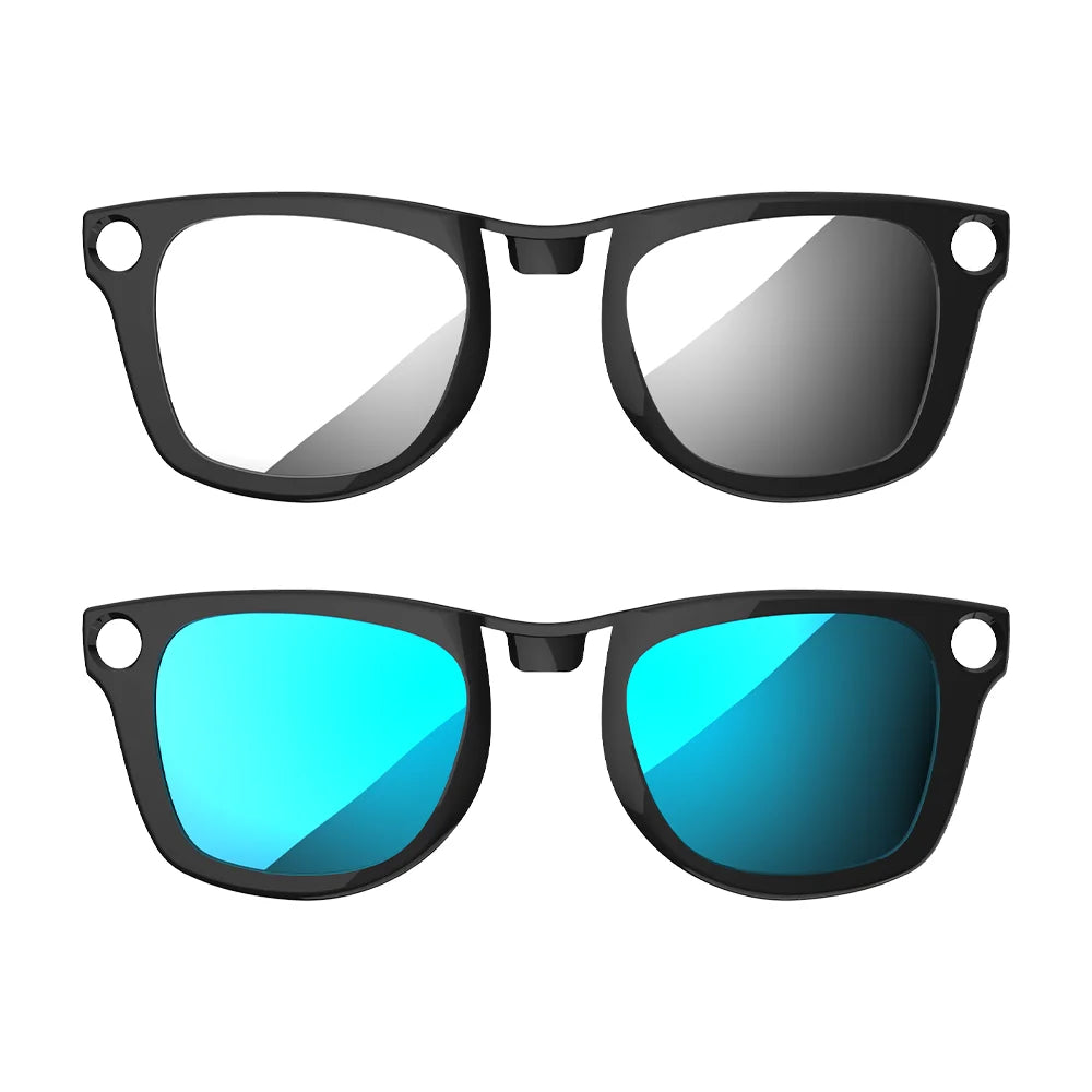 HIBLOKS Colorful Clip For Ray-Ban Meta Wayfarer GEN2 RW4012/4006/4008 Smart Glasses Polarized Sunglasses Lenses Anti-Glare Clip