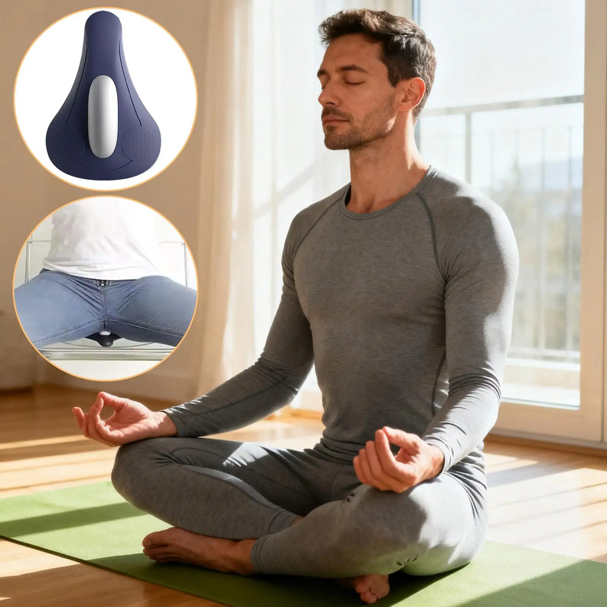 New Electric Pelvic Floor Muscle Trainer USB-C Rechargeable Kegel Exerciser Massage Cushion Hip Strengthener Training Equipment