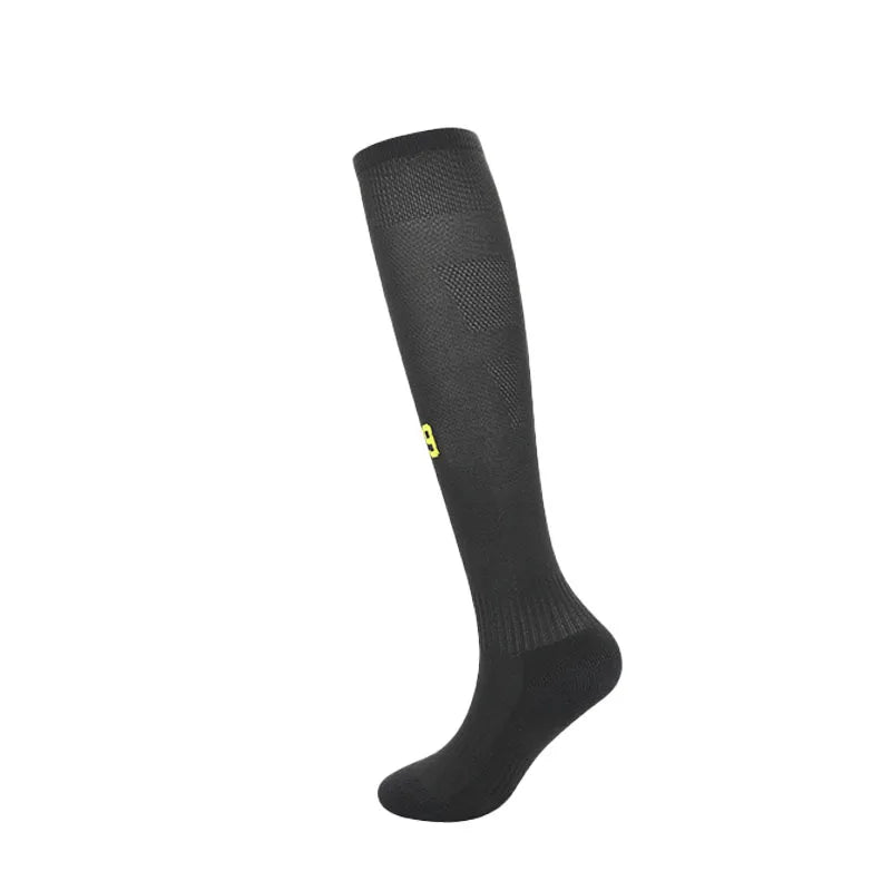 24-25 Season European Football Club Styles Children Adults Soccer Socks Boys Kid's Long Knee High Towel Bottom Sports Sock