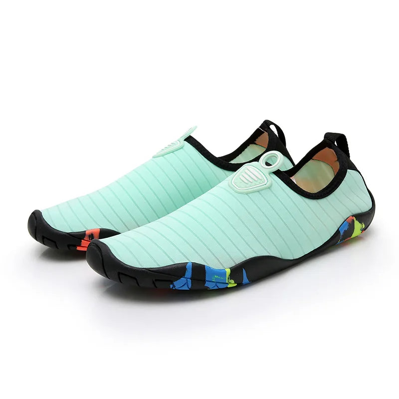 New Unisex Lager Size Unisex Outdoor Aqua Shoes Couples Vacation Beach Barefoot Swimming Shoes Indoor Fitness Gym Shoes35-46#