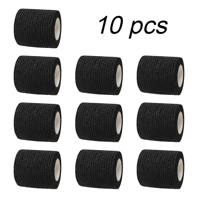 18 Colors of 4.8-Meter Elastic Sports Self-Adhesive Bandages, Protecting Fingers, Ankles, Palms, and Shoulders, Knee Protection