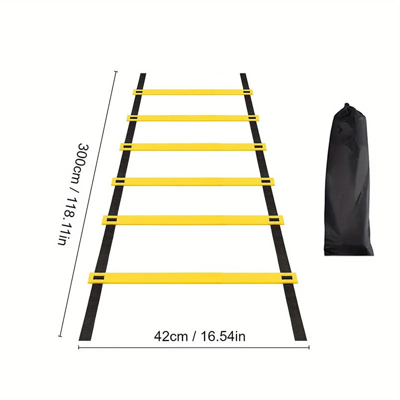 Training Rope Ladder Children's Physical Fitness Training Agility Ladder Speed and Physical Fitness Training Home Jumping Grid