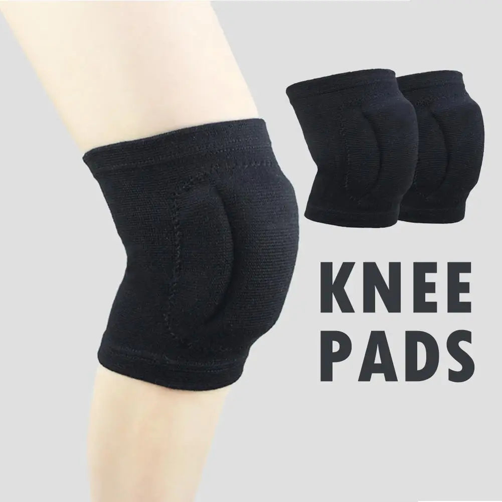 2pc Sport Protective Sponge Knee Pads Breathable Knee Support Thicken Knee Brace Football Dance Yoga Tennis Running Cycling Use