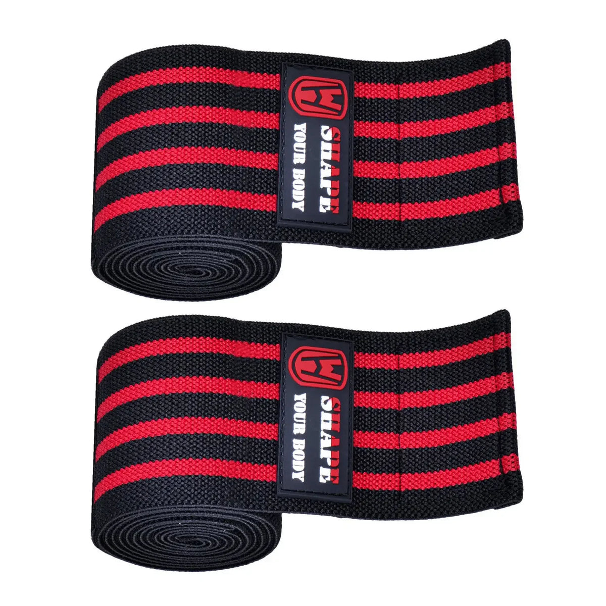 WOSWEIR-Fitness Elastic Knee Pads Sports Knee Bandages Protector Thigh Wraps Weight Training Leggings Strength Knee Support