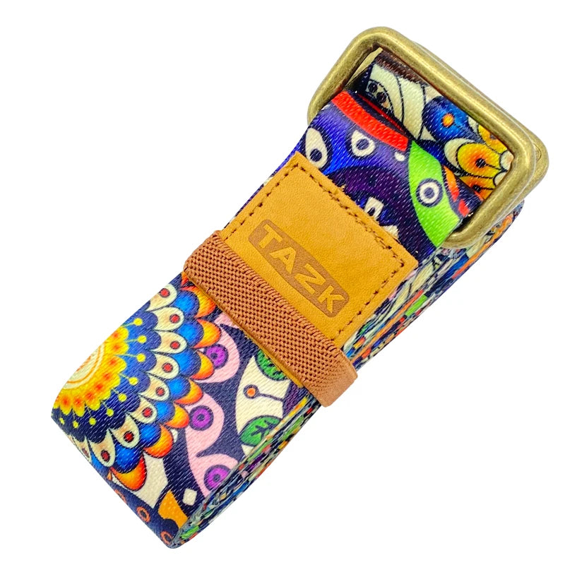 183cm Women Yoga Elastic Strap Pilates Exercise Polyester Strap Belts Fitness Resistance Bands Dance Stretch Rope Belt for Gym