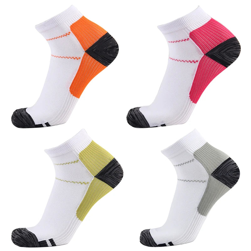 10Pairs Plantar Fasciitis Socks for Men & Women with Arch Support Ankle Compression Socks for Foot Heel Pain Relief