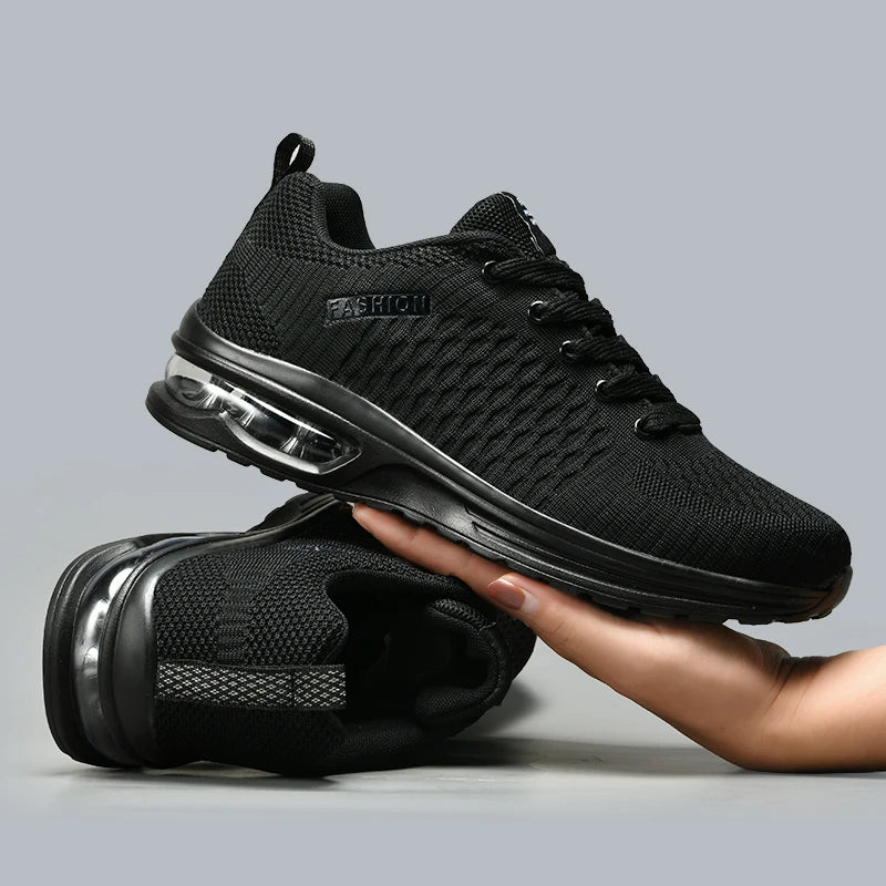 Male Sneakers 2025 New Sports Casual Fashion Breathable Men's Shoes Light Running Sneakers Comfort Large Size Mens Running Shoe