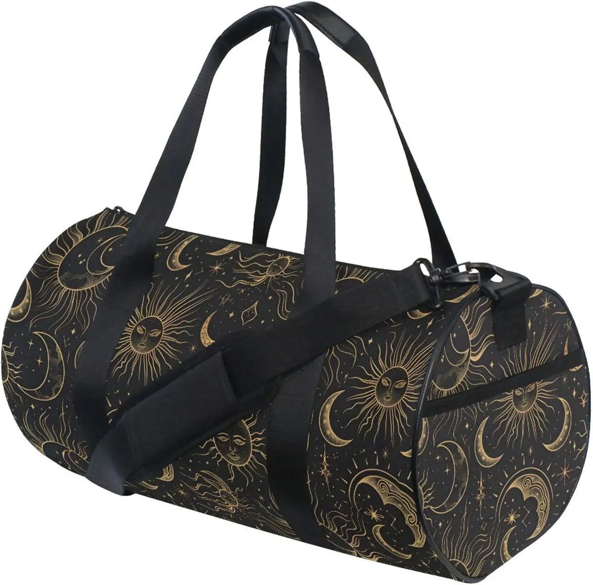 Sports Duffel Bags Gothic Skull Butterfly Athletic Gym Bag Overnight Workout Travel Tote Luggage for Men Women Yoga