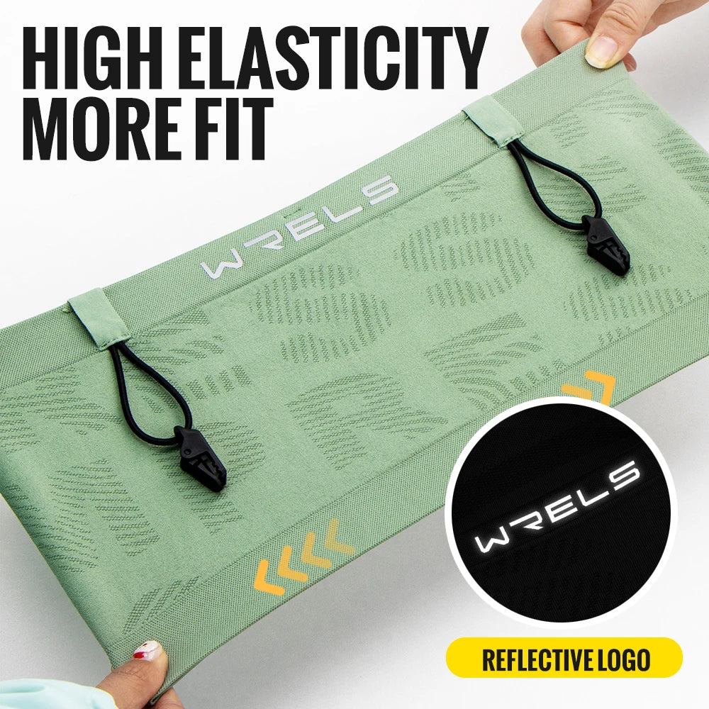 Running Waist Bag Breathable Waist Pack Invisible Lightweight Quick Dry Running Belt Fitness Gym Marathon Bib Number Fanny Pack