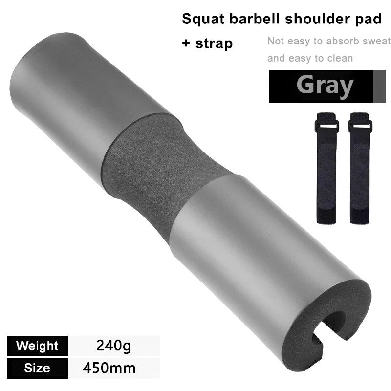 Barbell Pad for Hip Thrust Squat, Non‑Slip Thick Foam Bar Pad, Weight Lifting Shoulder Protector Cushion for Bar Home Gym