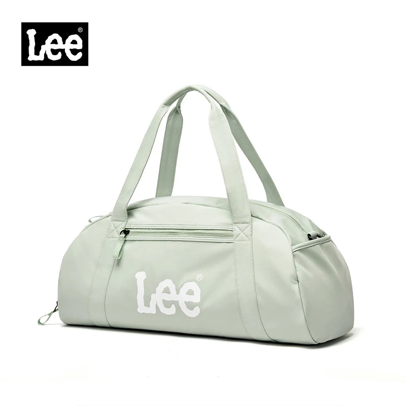LEE Waterproof Sports Fitness Gym Bag Women Men Large Capacity Yoga Shoe Compartment Dry Pocket Luggage Travel Bag