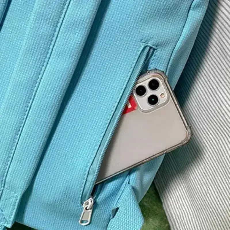 New Waterproof Nylon Women Backpack Female Travel Bag Backpacks Schoolbag for Teenage Girls Solid Color Bookbag
