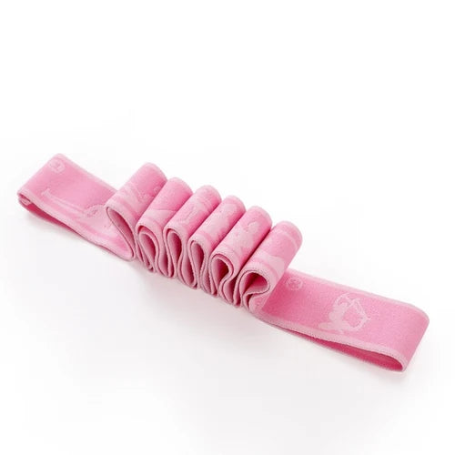 Yoga Stretching Strap, Stretch Band with 8 Loops, Yoga Strap, Shoulder Saver for Beginners for Effective Stretching, Yoga Traini