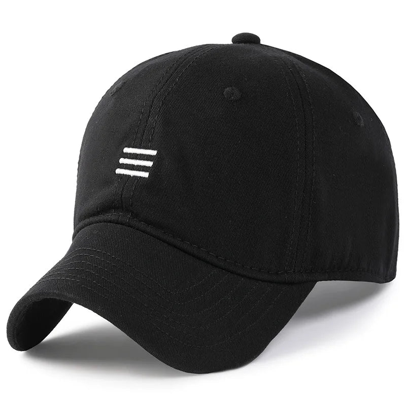 Men Women Oversize XXL 100% Cotton Baseball Cap, Large Hat for Big Heads 56-63cm (23.5'-25.5'), Adjustable Plain Dad Cap