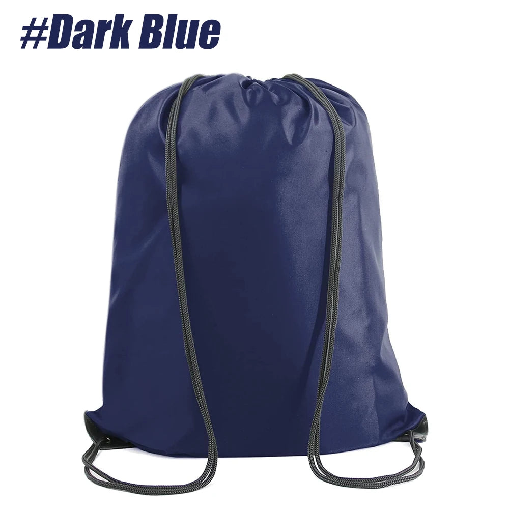 1pcs Unisex Drawstring Backpack Bulk String Sackpack for Men And Women Gym Travel Sports Water Resistant Lightweight