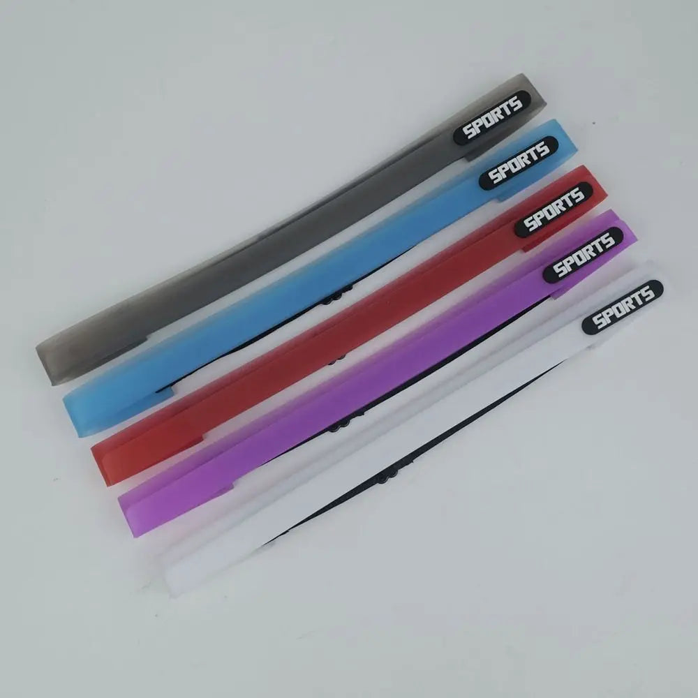 Candy Color Silicone Sports Headband Sweatband Hair Band For Running Cycling Yoga Jogging Basketball Fitness Gym Sweatband