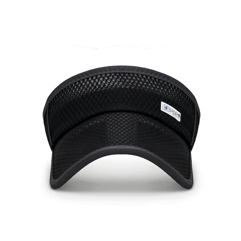 Sun Visor Men Women Mesh Adjustable Baseball Cap Sports Tennis Golf Running Hat