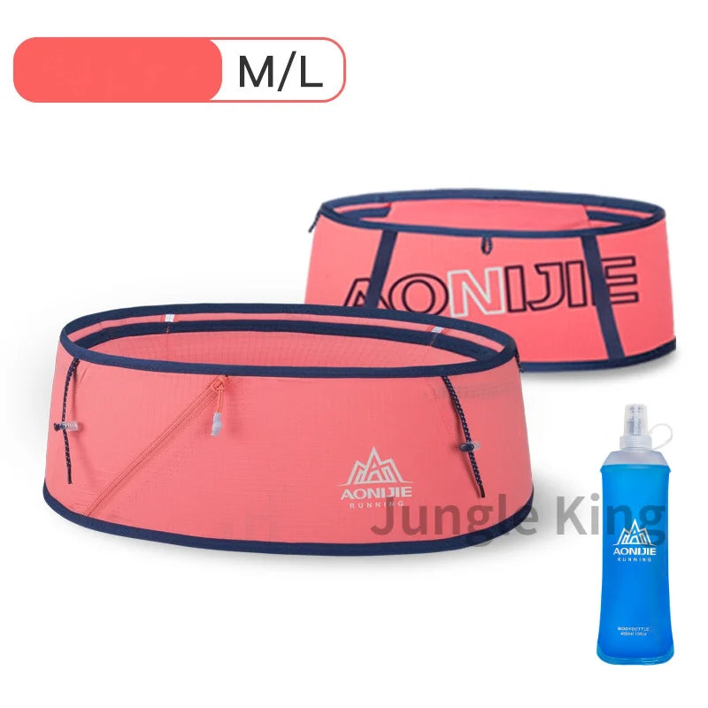 AONIJIE W8101 New 450ML Belt Hydration Waist Pack Ultralight Waist Bag Phone Holder for Outdoor Trailing Running Camping Hiking