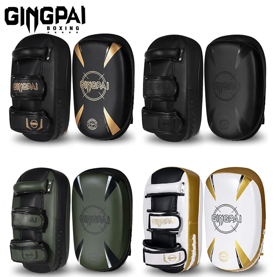 Muay Thai Professional MMA Foot Target Heavy Fist Fighting Boxing Pads Kick Target Arc Hand Target Taekwondo Training Equipment