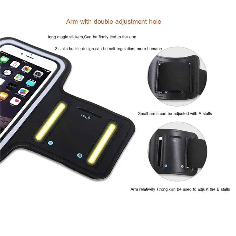 Universal Gym Running Phone Bag Outdoor Sports Armband Case Phone Holder For iPhone Xiaomi Samsung Huawei Arm Band Case Gym Bag