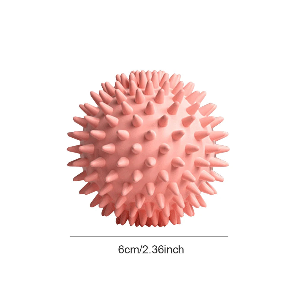 Foot Massage Ball With Spikes Pilates Yoga Sports Fitness Muscle Relaxation Massage Ball Plantar Fasciitis Therapy Ball for Hand