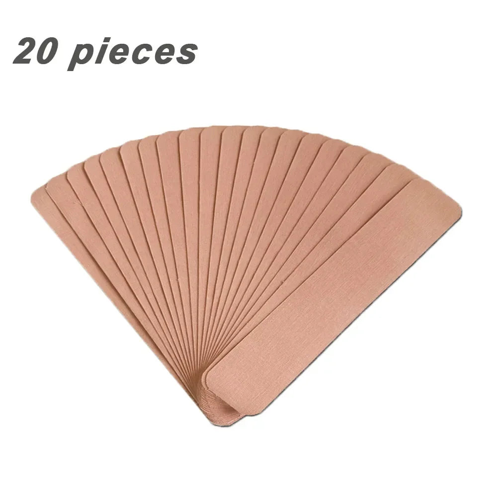 Kinesiology Tape Pro Athletic Sports (20 Precut Strips) Waterproof Elastic Adhesive Tape Muscle Pain Relief Joint Support