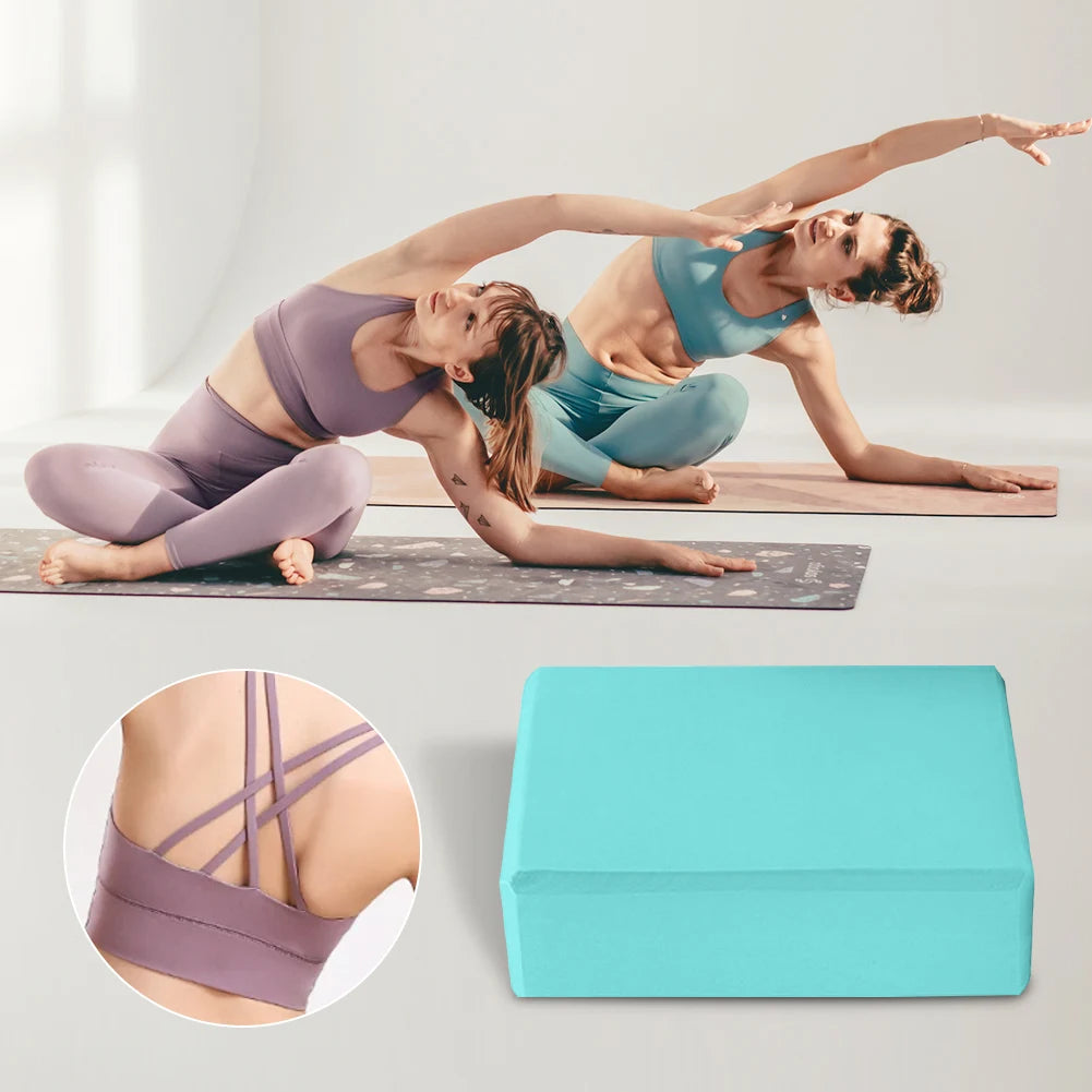 2-5PCS EVA Yoga Block Yoga Building Blocks Moisture-Proof High Density Yoga Blocks Body Shaping Yoga Blocks Yoga Supplies
