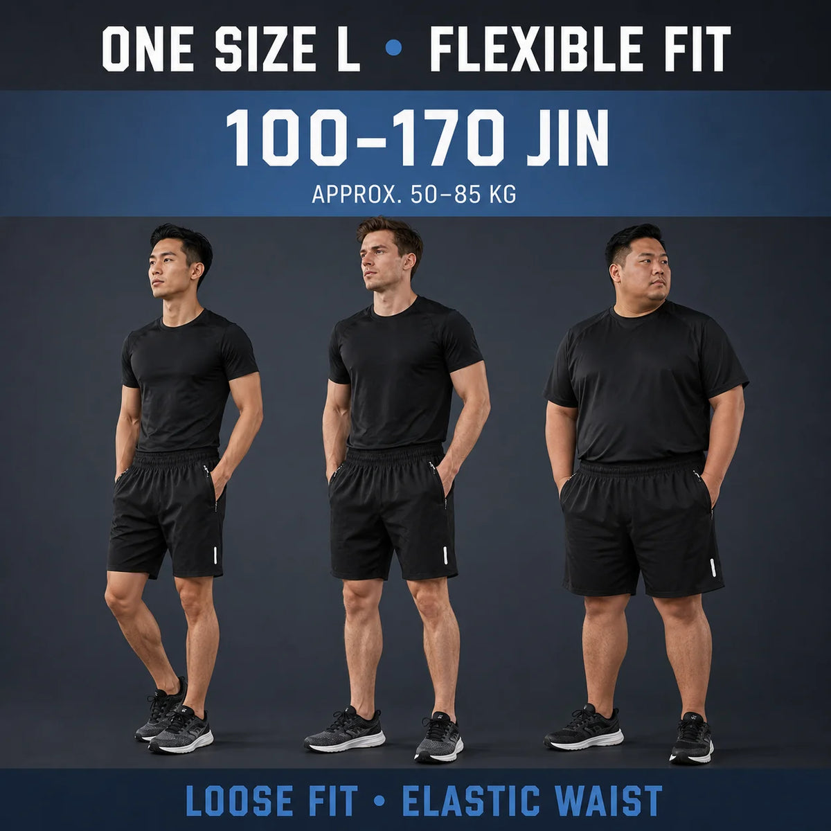 Men's Running Shorts 2-Pack Random Grey Black Quick-Dry Athletic Shorts for Gym and Outdoor Activities Best 2026