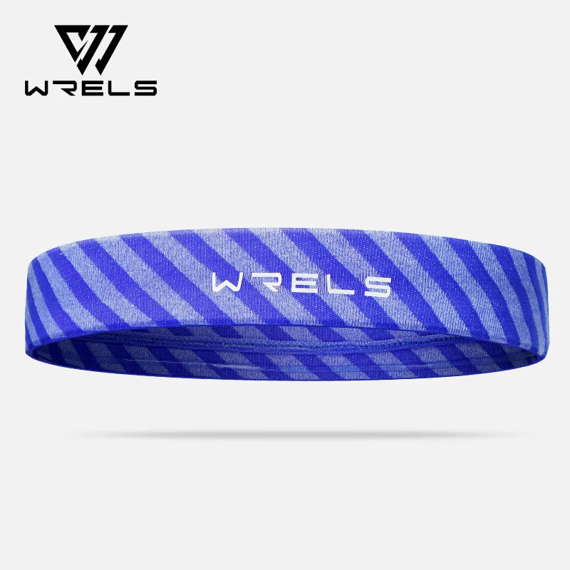 WRELS Sweatbands Sports Headband Moisture Wicking Hairband Non Slip Quick Drying Light weight Elastic Sweatband Running headband