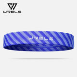 WRELS Sweatbands Sports Headband Moisture Wicking Hairband Non Slip Quick Drying Light weight Elastic Sweatband Running headband