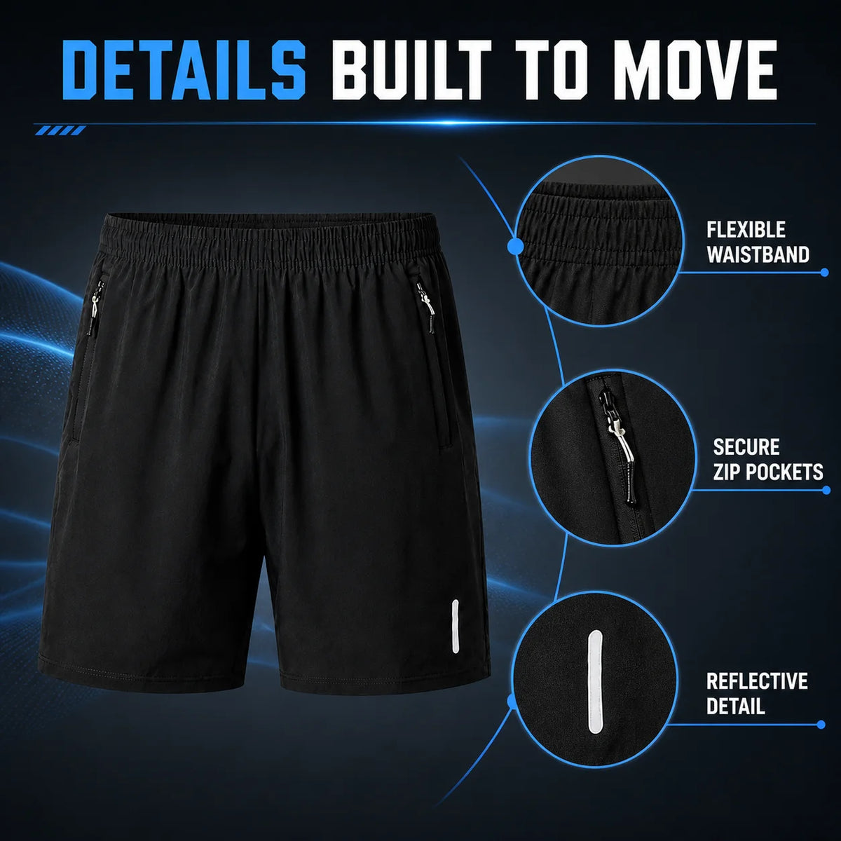 Men's Running Shorts 2-Pack Random Grey Black Quick-Dry Athletic Shorts for Gym and Outdoor Activities Best 2026
