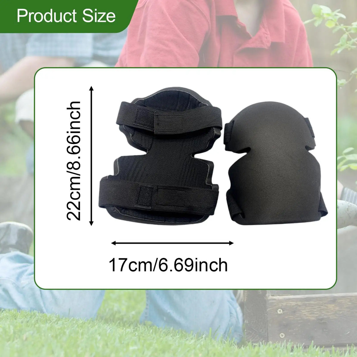 2Pcs Knee Pads Inserts Men Knee Protection Pads Workwear Kneepads for Construction Pants for Roofing Indoor Carpentry Gardening