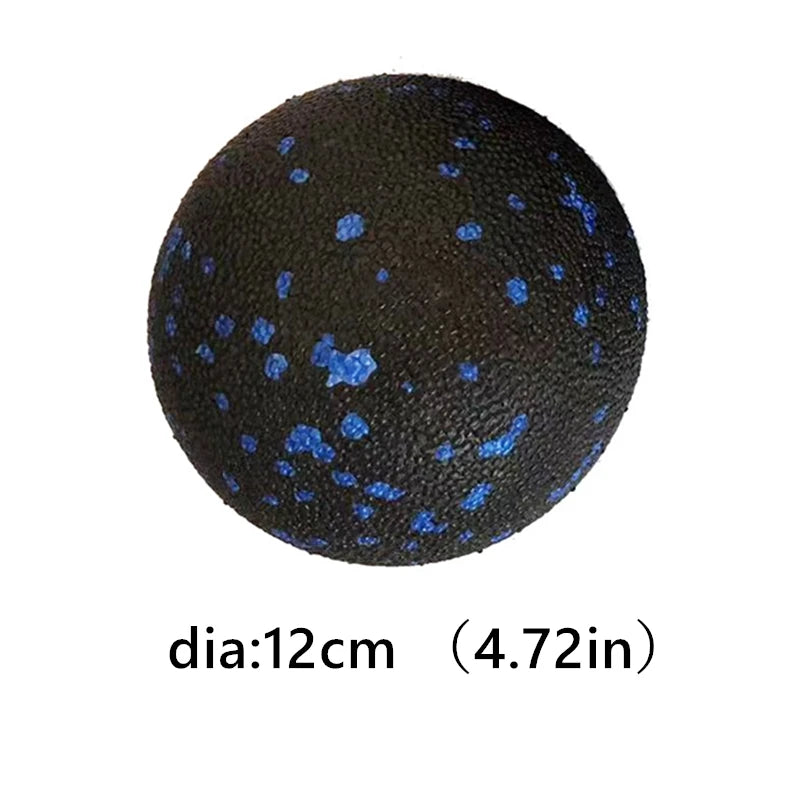 EPP Fitness Ball Double Lacrosse Massage Ball Set Mobility Peanut Ball for Self-Myofascial Release Deep Tissue Yoga Gym Home