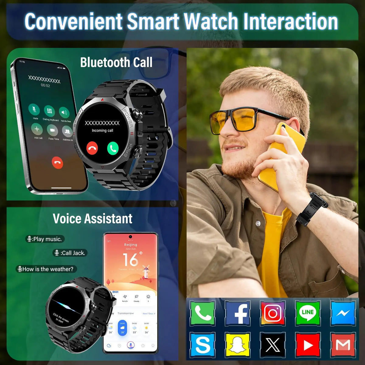 Smart Watch for Men 1.39