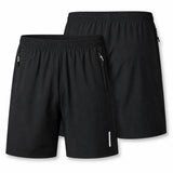Men's Running Shorts 2-Pack Random Grey Black Quick-Dry Athletic Shorts for Gym and Outdoor Activities Best 2026