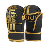 Boxing Gloves for Men Women Durable PU Leather Sparring Training Gloves Shock Absorbing Foam Padded for Heavy Bag Kickboxing MMA
