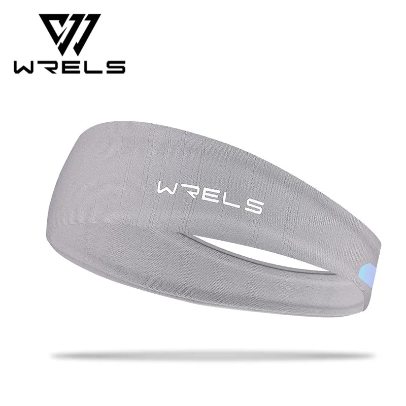 WRELS Headbands for Men Women Sweatband Sports Headband Moisture Wicking Workout Sweatbands for Running Yoga Non Slip Hair Band