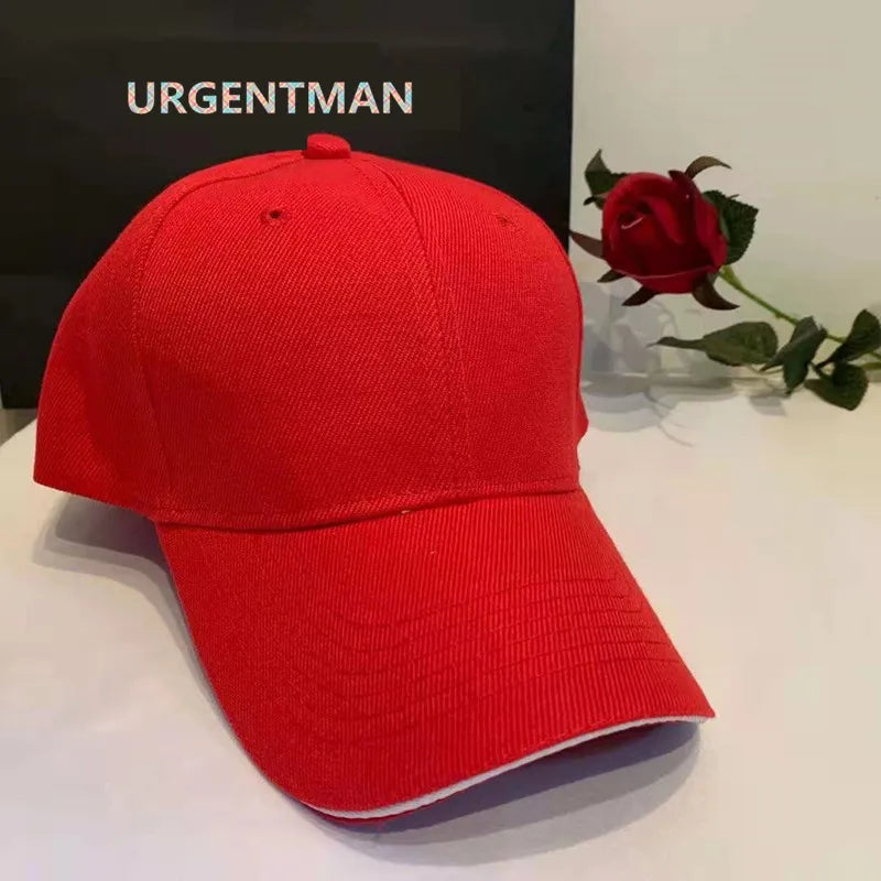 Unisex Cap Casual Acrylic Plain Baseball Cap Adjustable Hats For Women Men Hip Hop Cap Streetwear Dad Hat