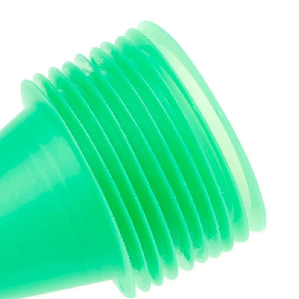 10pcs Agility Maker Cones for Slalom Roller Skating Training Traffic Cone Sports